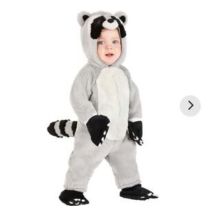 Baby/toddler raccoon costume